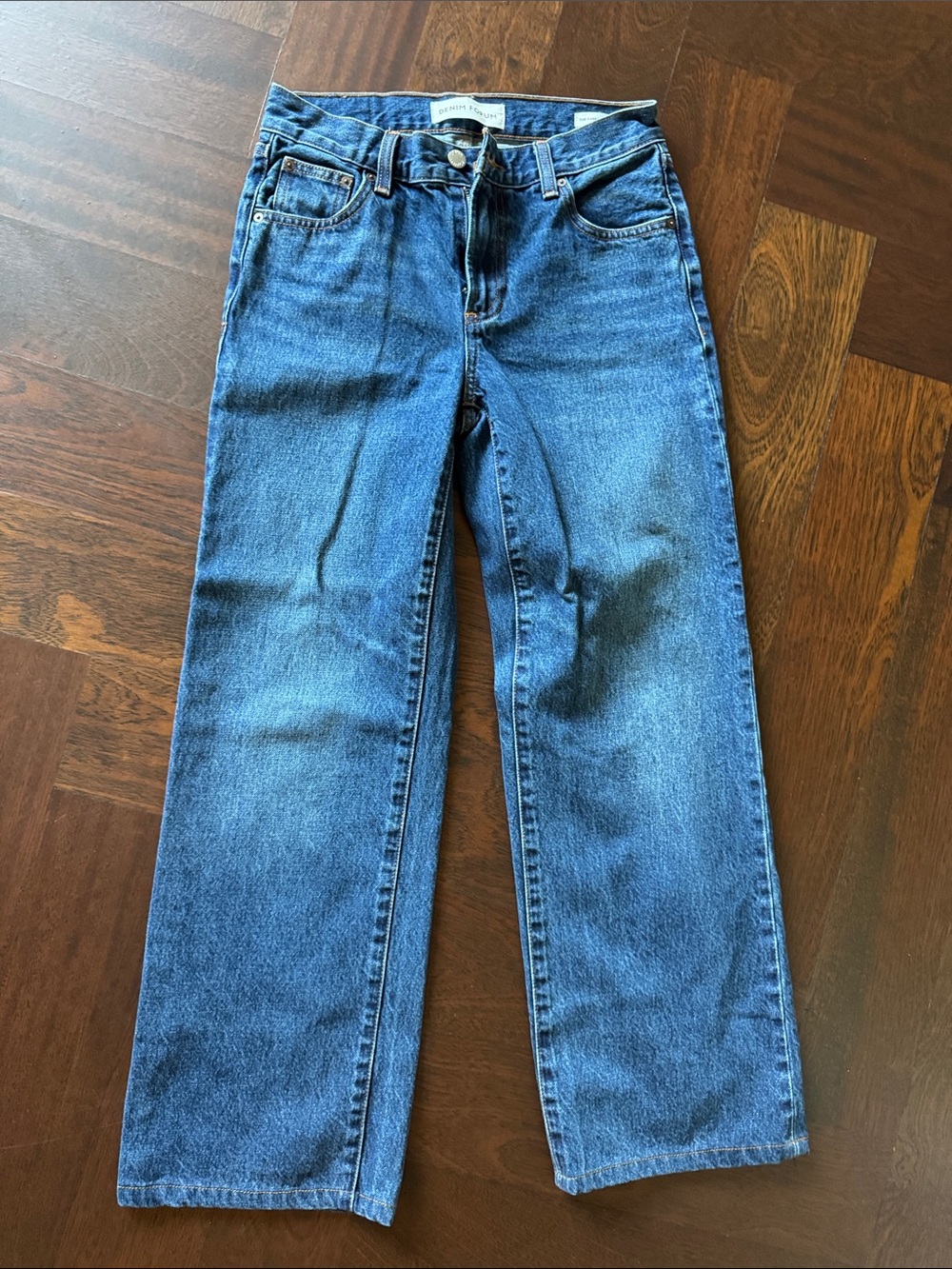 Denim forum Straight-Leg Men’s Jeans - Blue